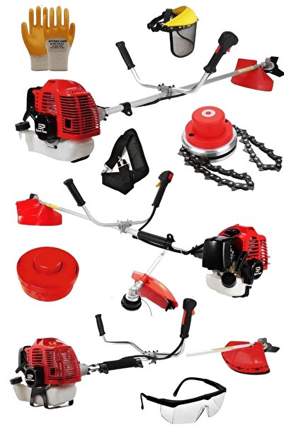 Spech Power U.s.a 2.4 Hp Tam Profesyonel Bronz Piston Benzinli Ot Çalı Çim Bi...