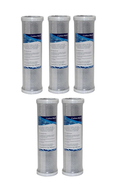 Open Case Water Purifier Cto Block Carbon Filter (5 Pieces)