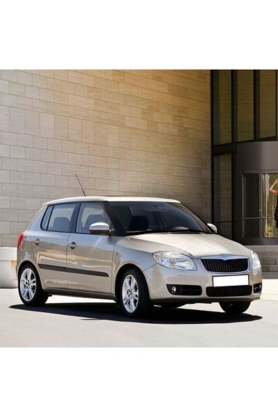 TOPRAN مقبض الباب الخارجي الأمامي وغطاء لسكودا فابيا 2 2007-2014 - 3b0837879أ