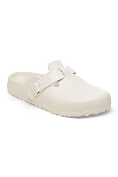 Birkenstock 1027382   Boston Eva Eggshell Women's Slippers