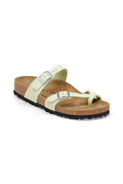 Birkenstock 1026589   Mayari Nu Faded Lime Women's Slippers