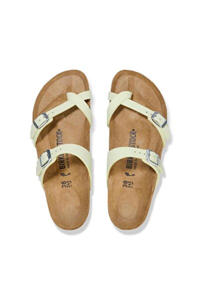 Birkenstock 1026589   Mayari Nu Faded Lime Women's Slippers