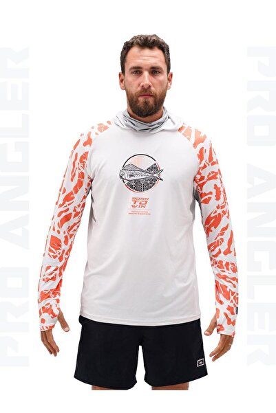 Fujin Pro Angler S24 Buff & Hoodie Lambuka Somon Xl