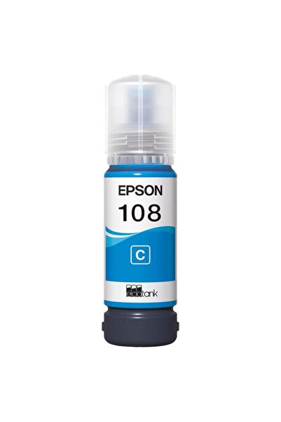 EPSON 108 Mürekkep Orj. L8050, L18050 Cyan 70ml