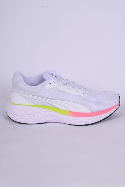 Puma 310000 -02 White Scend Pro Ultra Wn - Talpă ortopedică din plasă, cu șireturi, ușoară și talpă înaltă, flexibilă.