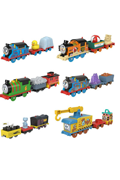 mattel HFX97 Thoomas ve Arkadaşları - Büyük Tekli Tren - Eğlenceli Karakterler