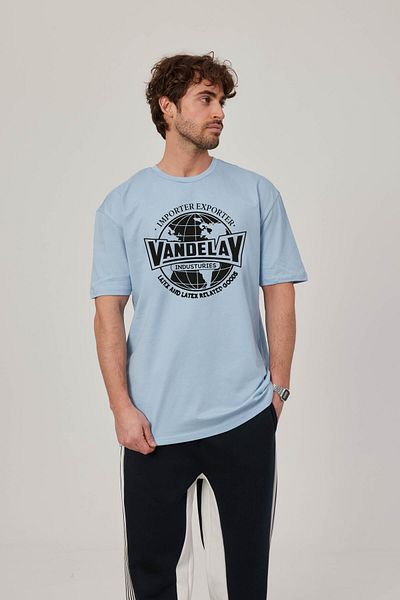 NOMARC Μπλουζάκι με στάμπα Baby Blue Vandelay