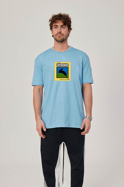 NOMARC Tricou Grybrand cu imprimeu Blue Rabbit