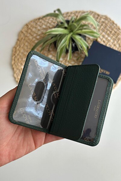 La La'Graccio Paris La'Graccio Paris Defn Genuine Leather Card Holder Wallet