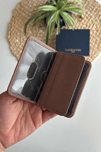 La La'Graccio Paris La'Graccio Paris Defn Genuine Leather Card Holder Wallet