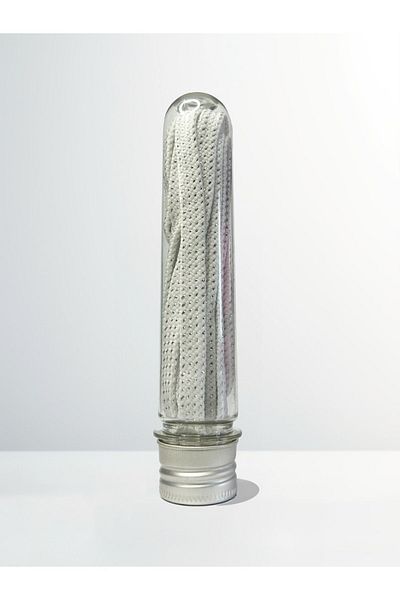 Take a Baacık Glittered White Shoelaces 110 Cm