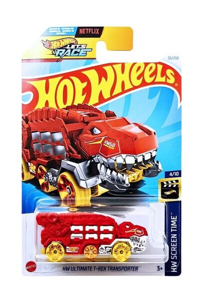 HOT WHEELS HW ULTIMATE T-REX TRANSPORTER HTC84