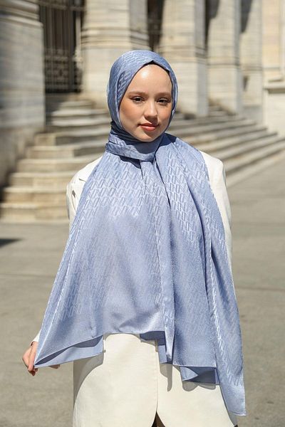 Hint İpek Jakav12-17 Model Jacquard Shawl