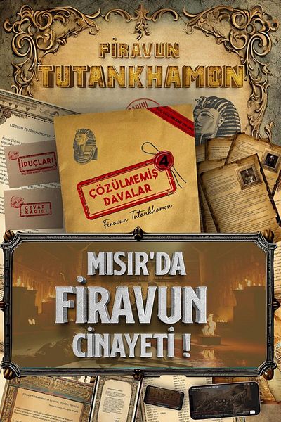 Store Pharaoh Tutankhamon File - Cases Detective Crime Solving Game Mystery Puzzle Murder