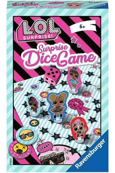 Alens Group New Patterned Tsrm L.O.L.Surprise Travel Size Box Game - 897754