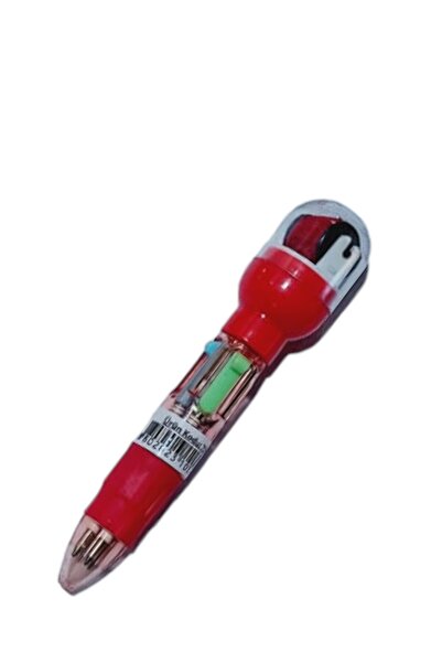 SEYFİKİRTASİYE مجموعة أقلام رصاص صغيرة بنمط يونيكورن بأربعة ألوان - حبر جاف ومطبوع