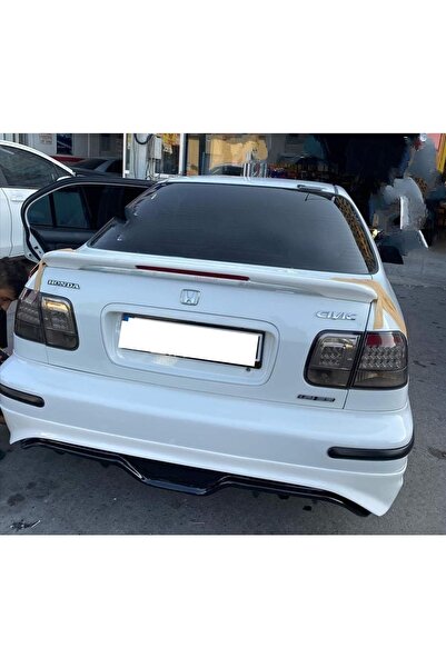smartspoyler Honda Civic Ies Custom Arka Tampon Eki Boyasız