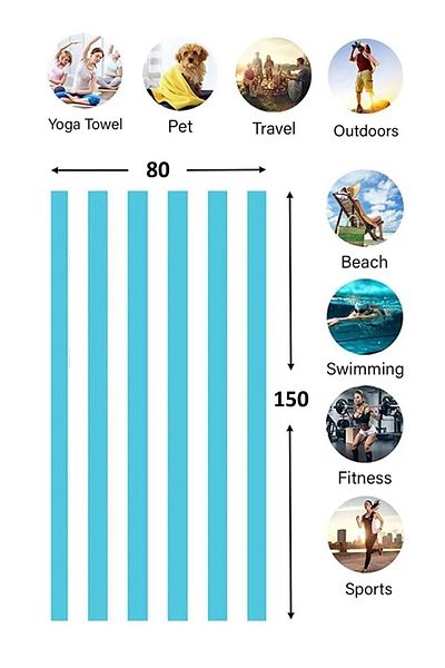Sozakko Folly Sea Bath Beach Towel