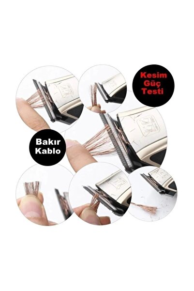 OnlyTech 128 Kuaför Tipi Şarjlı Saç Sakal Kesme Traş Makinesi(LAZER EPİLASYON ÖNCESİ UYGUN BAY-BAYAN)