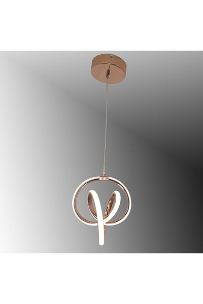 TT AYDINLATMA TT317-FSR Led Chandelier - French Yellow, Daylight Stilla Model