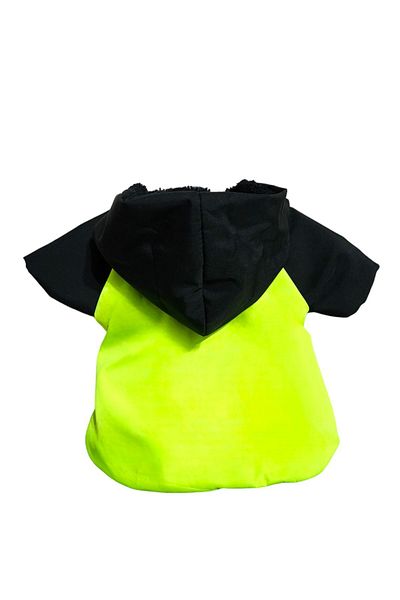 atelyu cat dog suit welsoft padded green coat raincoat