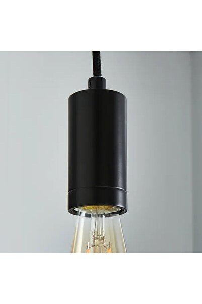 ASR Metal Sarkıt Avize Asma E27 Duy Tesisatı Kablolu Tij Duy Takımı Tekli Avize Lamba Elektrik Tesisatı