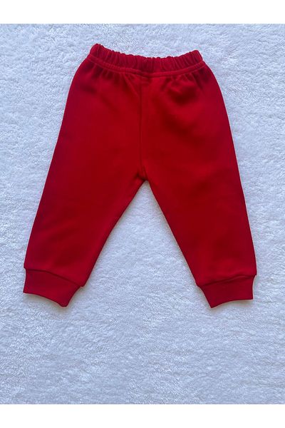 MBK GARDEN Dog Patterned Sweatshirt and Sweatpants Set for Baby Boy - Set of 2