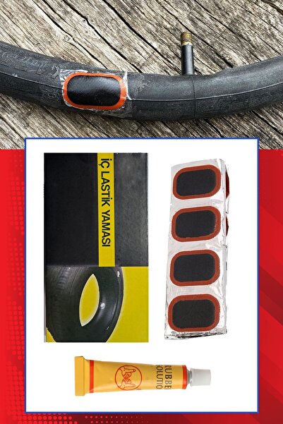 Janva Bisiklet Yama Seti Iç Lastik Yaması 24 Adet