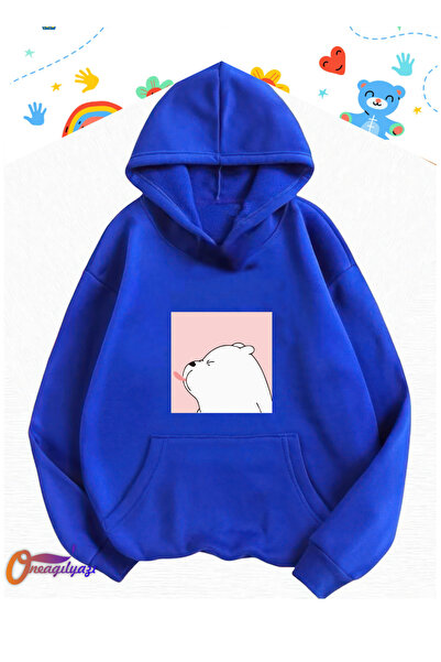 oneagılyazı Dječja majica - Hoodie sa pasom koji izvlači jezik