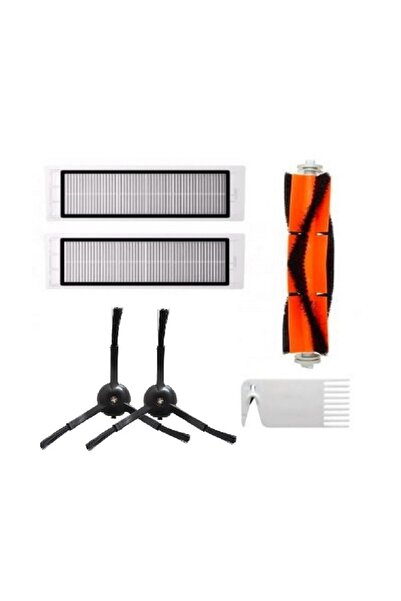 srfn ticaret Roborock S5, S50 și S55 - Set de 6 piese negre compatibile