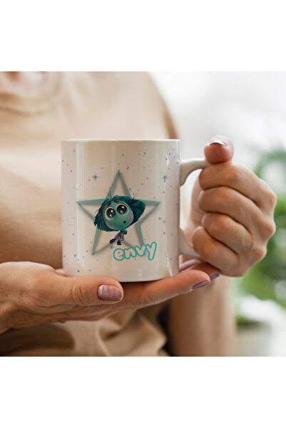 HobiShop Ters yüz Envy baskılı kupa bardak