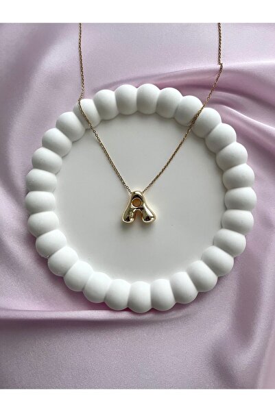 Alexis Carrel Kadın Asimetrik Harf Kolye, A Harfli Kolye