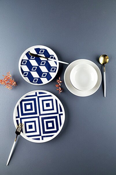 AROW Regola 24 Parça 6 Kişilik Porselen Yemek Takımı