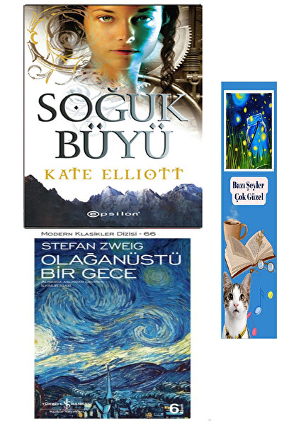 TÜRKİYE İŞ BANKASI KÜLTÜR YAYINLARI Soğuk Büyü Kate Elliot (Koleksiyon Kitap)...