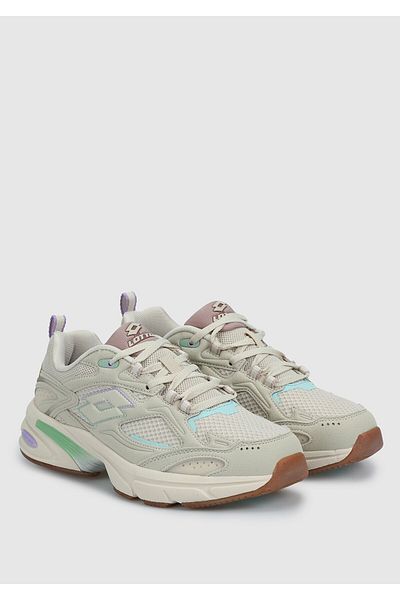 Lotto Norwell Lotto 3W Women's Shoes - 3-Piece, Beige and Lilac