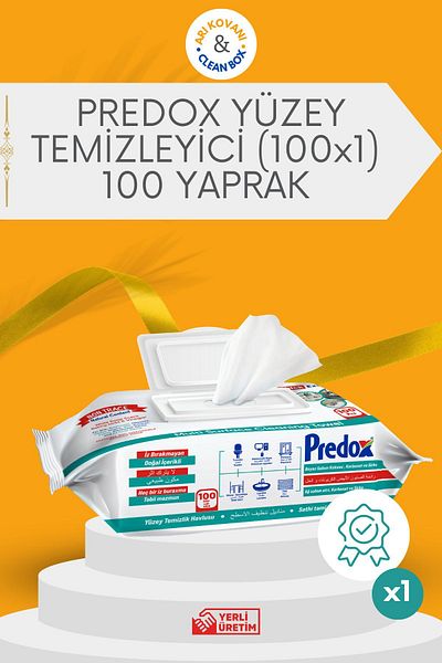 PREDO Predox 100 pcs Surface Cleaning wipes