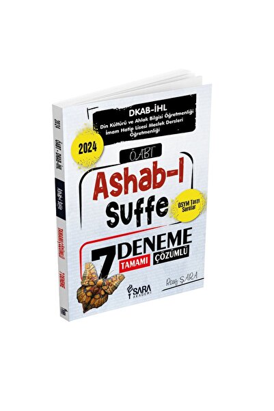 Genel Markalar Şara Akademi 2024 ÖABT Din Kültürü ve Ahlak Bilgisi Ashabı Suf...