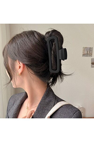 Elvinege Aksesuar Büyük Boy Ortası Boş Mandal Toka