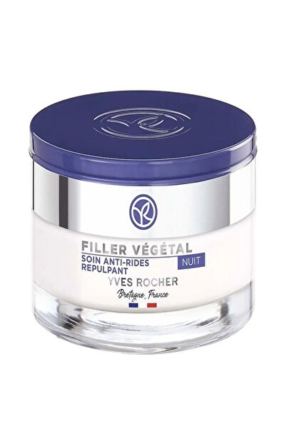 Yves Rocher Gece Kremi -Dolgunlaştırıcı Bitkisel Hyaluronik Bakım /Yoğun Neml...