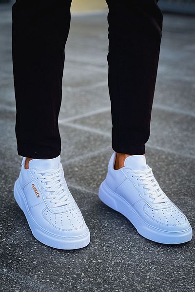 BZ Moda B087 Kenton Orthopedic Ανδρικά αθλητικά παπούτσια - Casual Skin, Λευκό CBT