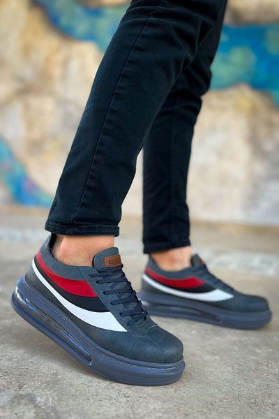 BZ Moda Ariaso B171 - Ορθοπεδική σόλα Casual ανδρικά αθλητικά παπούτσια, CAT Anthracite