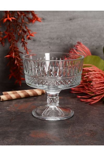 Paşabahçe 51749 Elysia 4-Piece Footed Bowl 084oa
