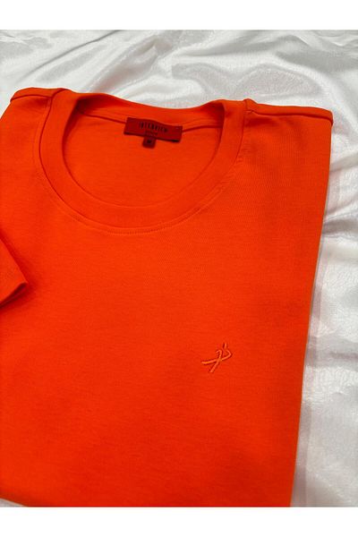 Sarar Μπλουζάκι Crew Neck Slim Fit Basic - Κοντό μανίκι