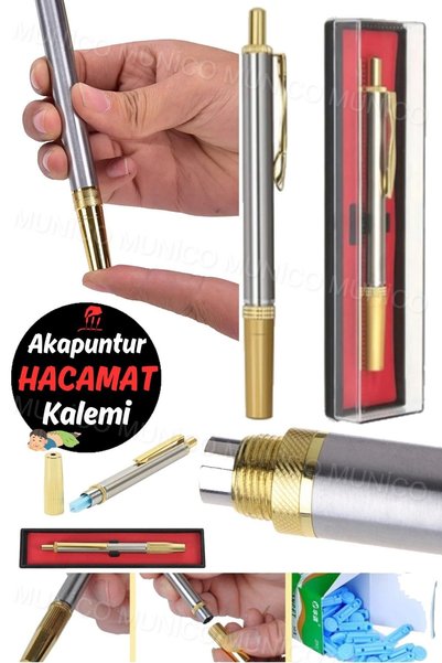 Munico Pistonlu Hacamat Kalemi Hassas Kontrol Profesyonel Akapuntur Cihazı - Çapraz Enfeksiyon Riski Yok