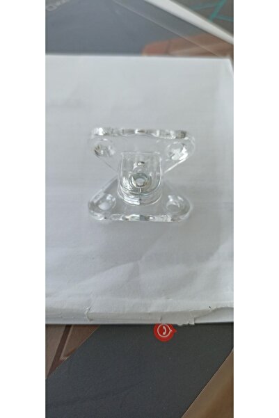 Hafele Hefele Açılı Çektirme Şeffaf Kelebek Bağlantı (8 Adet)