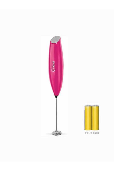 Kiwi KİWİ KCM-1112 Mini Hand Mixer - Milk/Coffee Foamer, Whisk, Fuchsia
