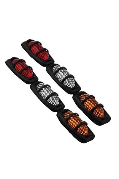 onlineoto Araba Kapı Çarpma Koruma Bademi Reflektörü Oto Kapı Koruyucu Reflektör