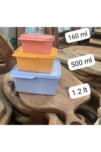Tupperware Kare Miksim Set.