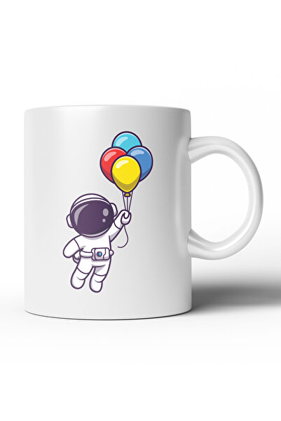 MOD10 كوب بالون مطبوع بتصميم رائد فضاء