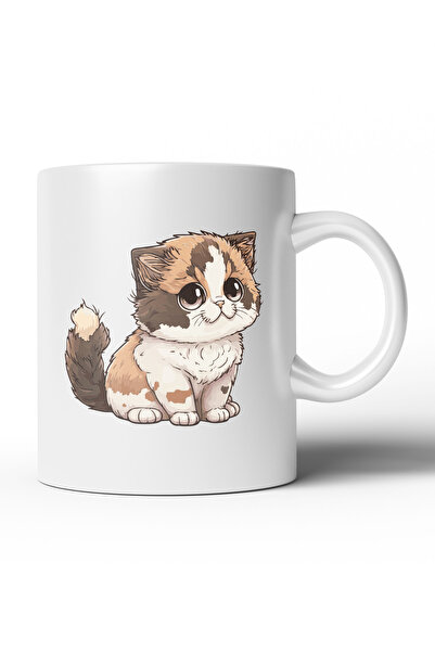 MOD10 كوب بطبعة قطة لطيفة بتصميم خاص - KD016